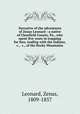 Narrative of the adventures of Zenas Leonard : a native of Clearfield County, Pa., who spent five years in trapping for furs, trading with the Indians, &c., &c., of the Rocky Mountains, Leonard, Zenas, 1809-1857 