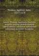Sancti Thomae Aquinatis Doctoris Angelici ordinis praedicatorum Opera omnia : ad fidem optimarum editionum accurate recognita. 11, Thomas, Aquinas, Saint, 1225?-1274 