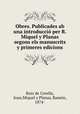 Obres. Publicades ab una introduccio per R. Miquel y Planas segons els manuscrits y primeres edicions, Ruiz de Corella 