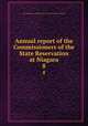 Annual report of the Commissioners of the State Reservation at Niagara. 8, New York (State). Commissioners of State Reservation at Niagara 