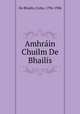 Amhrain Chuilm De Bhailis, Colm de Bhailis 