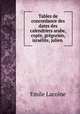 Tables de concordance des dates des calendriers arabe, copte, gregorien, israelite, julien ., Emile Lacoine 