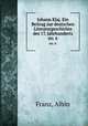 Johann Klaj. Ein Beitrag zur deutschen Literaturgeschichte des 17. Jahrhunderts. no. 6, Franz, Albin 