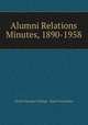 Alumni Relations Minutes, 1890-1958, North Georgia College & State University 