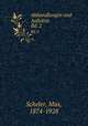 Abhandlungen und Aufstze. Bd. 2, Scheler, Max, 1874-1928 
