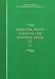 Asheville, North Carolina city directory serial. 22, Miller, Ernest H., b. 1876,Piedmont Directory Co 