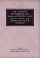 Pro C. Rabirio, Perdvellionis reo, oratio ad Quirites; with notes, introd., and appendices by W.E. Heitland, Cicero, Marcus Tullius,Heitland, William Emerton, 1847-1935 