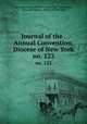 Journal of the . Annual Convention, Diocese of New York. no. 123, Episcopal Church Diocese of New York . Convention, Episcopal Church, Diocese of New York 