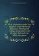 First conference under the auspices of the Montreal Diocesan Theological College Association, held October 2nd and 3rd, 1889 microform, 