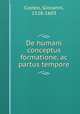 De humani conceptus formatione, ac partus tempore, Costeo, Giovanni, 1528-1603 