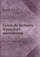 Cours de lectures francaises microforme, Darey, P. J 