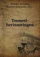 Tooneel-herinneringen, Mendes da Costa, Maurits Benjamin, 1851- 