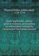 Quae supersunt, omnia, graece et latine, principibus ex editionibus castigavit, virorumque doctorum suisque. 4, Plutarch,Reiske, Johann Jakob, 1716-1774 
