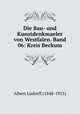 Die Bau- und Kunstdenkmaeler von Westfalen. Band 06: Kreis Beckum, Albert Ludorff (1848-1915) 