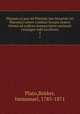 Platonis et gue vel Platonis isse feruntier vel Platonica solent comitari Scripta Graece Omnia ad codices manuscriptos receusuit variasgue inde Lectiones. 2, Plato,Bekker, Immanuel, 1785-1871 