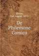 De Philemone Comico, Dietze, Carl August, 1872- 