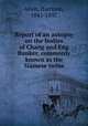 Report of an autopsy on the bodies of Chang and Eng Bunker, commonly known as the Siamese twins, Allen, Harrison, 1841-1897 
