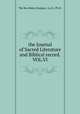 the Journal of Sacred Literature and Biblical record.VOL.VI, The Rev.Henry Burgess , LL.D., Ph.D. 