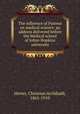 The influence of Pasteur on medical science; an address delivered before the Medical school of Johns Hopkins university, Herter, Christian Archibald, 1865-1910 