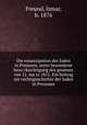 Die emanzipation der Juden in Preussen, unter besonderer beru?cksichtigung des gesetzes von 11. ma?rz 1812. Ein beitrag zur rechtsgeschichte der Juden in Preussen, Freund, Ismar, b. 1876 