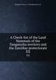 A Check-list of the Land Mammals of the Tanganyika territory and the Zanzibar protectorate. XX, Hayman,R. W.,S.,F. Z.,Swynnerton,G. H. 
