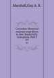 Coryndon Memorial museum expedition to the Chyulu hills. Coleoptera. Part 2. XV, Guy A. K. Marshall 