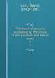 The Festival prayers according to the ritual of the German and Polish Jews. 6, Levi, David, 1742-1801 