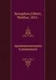 Apomnmoneumata Commentarii, Xenophon,Gilbert, Walther, 1851- 