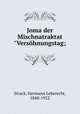 Joma der Mischnatraktat "Vershnungstag;, Strack, Hermann Leberecht, 1848-1922 