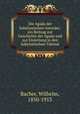 Die Agada der babylonischen Amoraer; ein Beitrag zur Geschichte der Agada und zur Einleitung in den babylonischen Talmud, Bacher, Wilhelm, 1850-1913 
