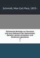 Stilistische Beitrge zur Kenntnis und zum Gebrauch der lateinischen Sprache, seinen primanern und Studenten gewidmet. 2, Schmidt, Max Carl Paul, 1853- 