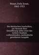 Die Hetitischen Inschriften, ein Versuch ihrer Entzifferung nebst einer das weitere Studium vorbereitenden, methodische geordneten Ausgabe, Peiser, Felix Ernst, 1862-1921 