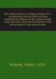 The military history of Yates County, N.Y. : comprising a record of the services rendered by citizens of this county in the army and navy, from the foundation of the government to the present time, Wolcott, Walter, 1859- 
