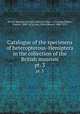 Catalogue of the specimens of heteropterous-Hemiptera in the collection of the British museum. pt. 3, British Museum (Natural History). Dept. of Zoology,Walker, Francis, 1809-1874,Gray, John Edward, 1800-1875 