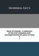 Gems of melody : a collection of old Irish melodies with accompaniments for piano or harp. 3, Carl G. Hardebeck 