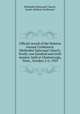 Official record of the Holston Annual Conference, Methodist Episcopal Church, South, one hundred and sixth session, held at Chattanooga, Tenn., October 2-6, 1929, Methodist Episcopal Church, South. Holston Conference 