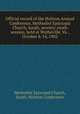 Official record of the Holston Annual Conference, Methodist Episcopal Church, South, seventy-ninth session, held at Wytheville, Va., October 8-14, 1902, Methodist Episcopal Church, South. Holston Conference 