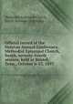 Official record of the Holston Annual Conference, Methodist Episcopal Church, South, seventy-fourth session, held at Bristol, Tenn., October 6-13, 1897, Methodist Episcopal Church, South. Holston Conference 