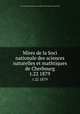 Mires de la Soci nationale des sciences naturelles et mathtiques de Cherbourg. t.22 1879, Soci nationale des sciences naturelles et mathtiques de Cherbourg 