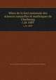 Mires de la Soci nationale des sciences naturelles et mathtiques de Cherbourg. t.26 1889, Soci nationale des sciences naturelles et mathtiques de Cherbourg 