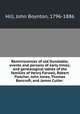 Reminiscences of old Dunstable, events and persons of early times; and genealogical tables of the families of Henry Farwell, Robert Fletcher, John Jones, Thomas Bancroft, and James Cutler, Hill, John Boynton, 1796-1886 
