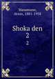 Shoka den. 2, Masamune, Atsuo, 1881-1958 