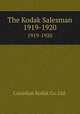 The Kodak Salesman. 1919-1920, Canadian Kodak 