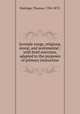 Juvenile songs, religious, moral, and sentimental : with brief exercises, adapted to the purposes of primary instruction., Hastings, Thomas, 1784-1872. 