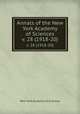 Annals of the New York Academy of Sciences. v. 28 (1918-20), New York Academy of Sciences 