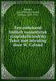 Een onbekend Indisch tooneelstuk (Goplakelicandrik) Tekst met inleiding door W. Caland, Rmakia, son of Devaji,Caland, Willem, 1859-1932 