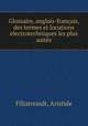 Glossaire, anglais-francais, des termes et locutions electrotechniques les plus usites, Filiatreault, Aristide 