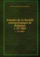 Annales de la Socit entomologique de Belgique. t. 29 1885, 