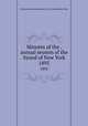 Minutes of the . annual session of the Synod of New York. 1895, Presbyterian Church in the U.S.A. Synod of New York 