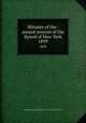 Minutes of the . annual session of the Synod of New York. 1899, Presbyterian Church in the U.S.A. Synod of New York 